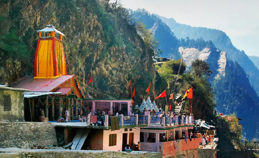Yamunotri Temple - The source of holy Yamuna river